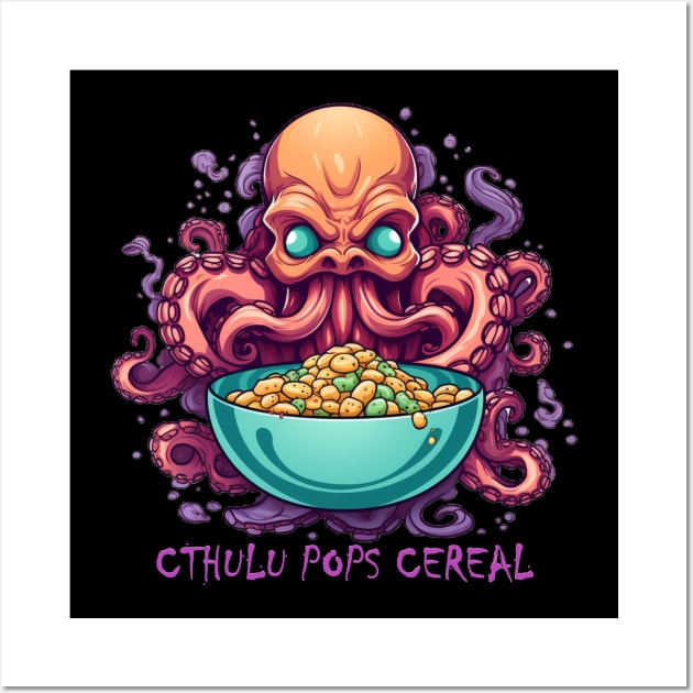 Cthulu Pops! Wall Art by Jason's Finery